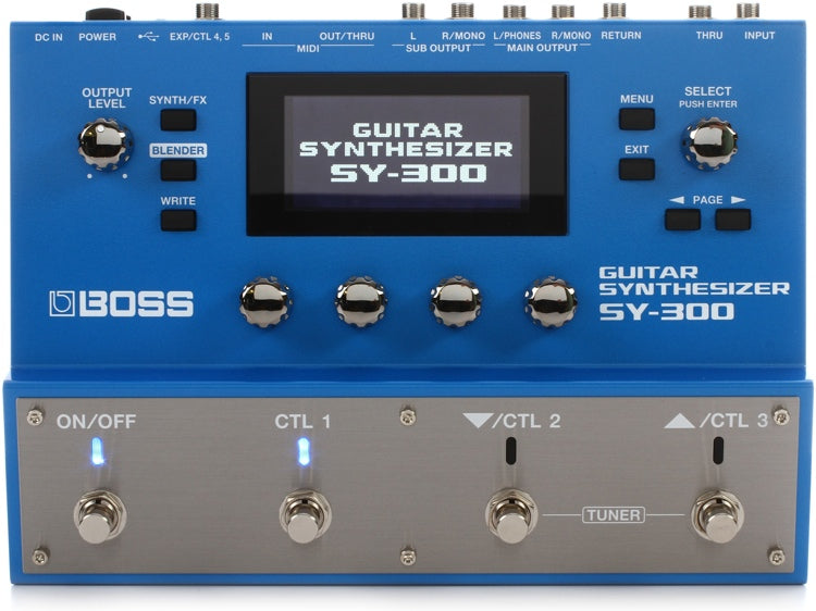 Hands On: BOSS SY-3000 Guitar Synthesizer
