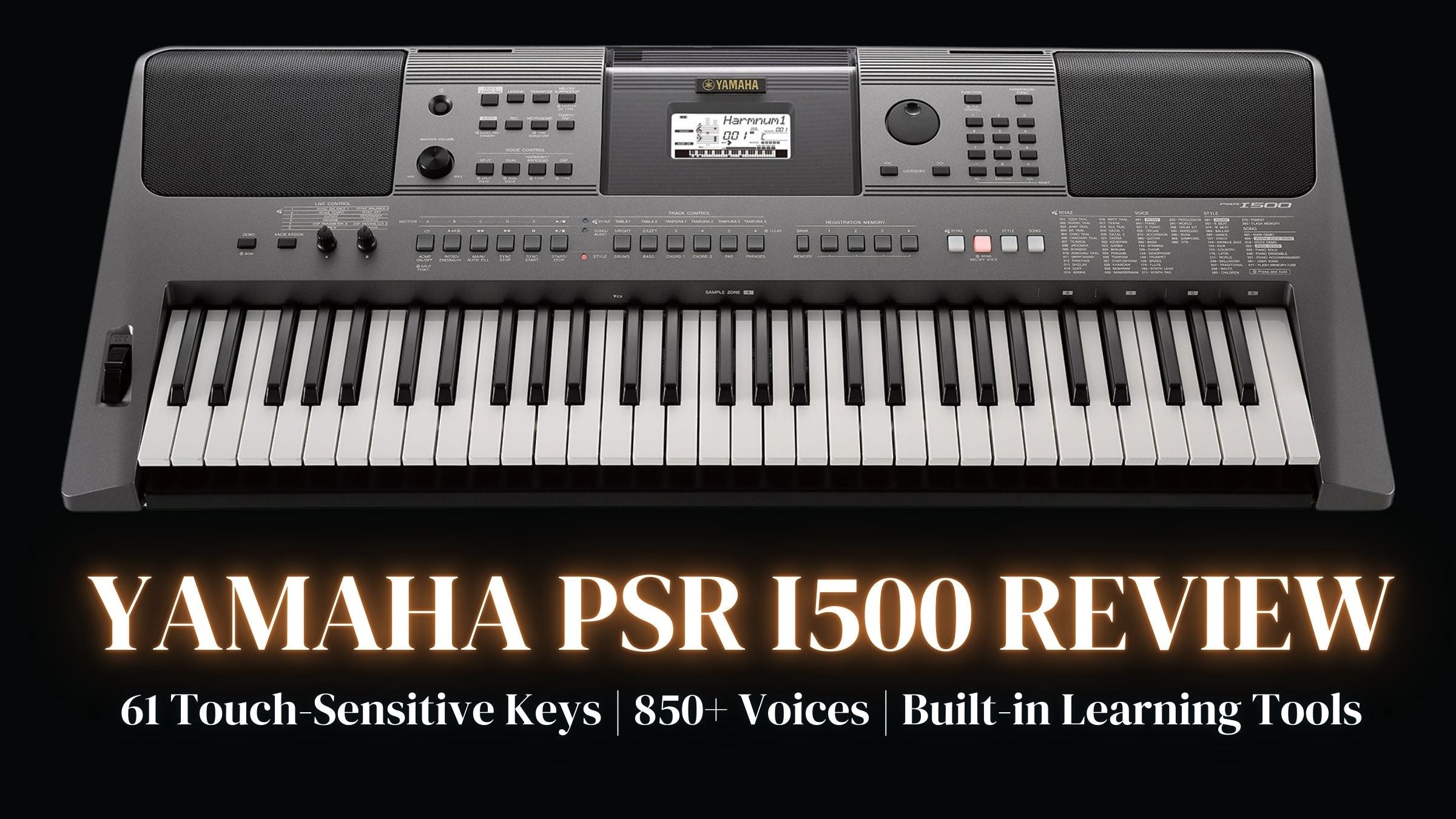 Yamaha PSR-I500 Review: The Ultimate Indian-Style Keyboard