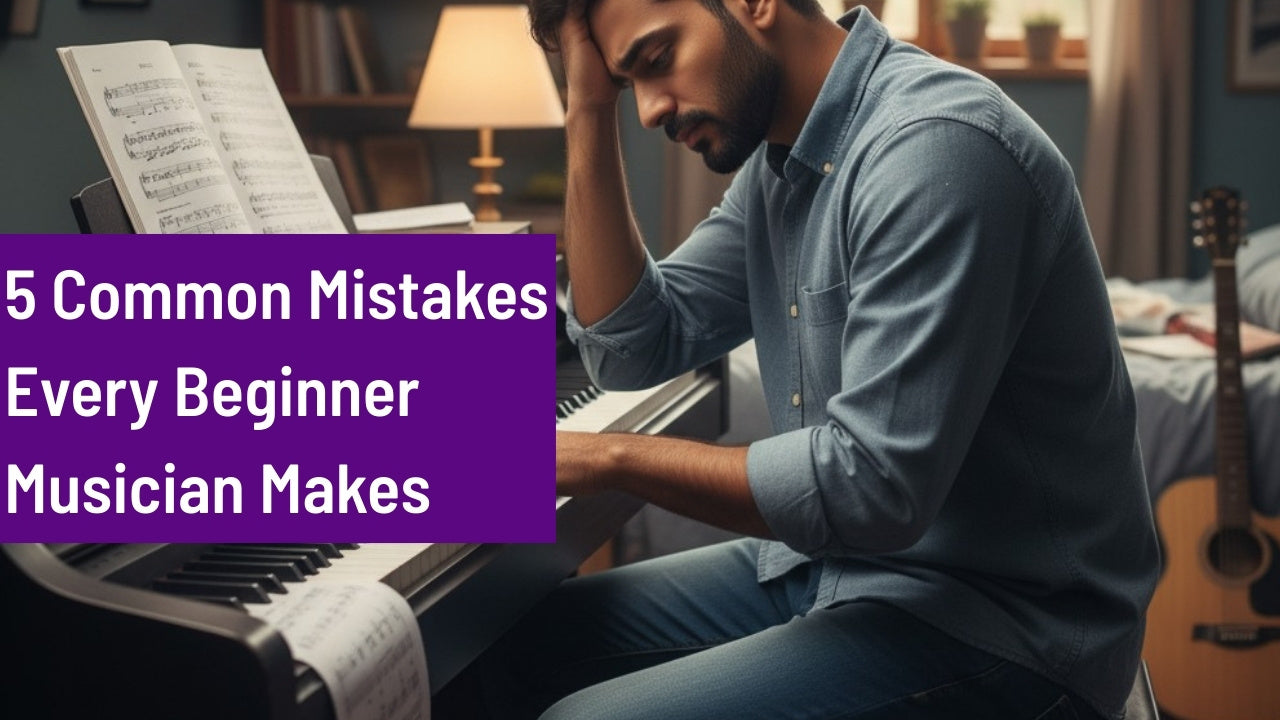 5 Common Mistakes Every Beginner Musician Makes (And How to Avoid Them)