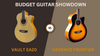 Vault EA20 vs. Kadence Frontier: A Detailed Budget Acoustic Guitar Showdown
