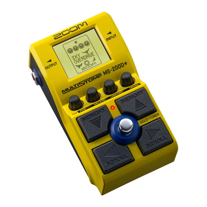 Zoom MS-200D+ MultiStomp Guitar Effects Pedal