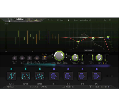 FabFilter Timeless 3 Vintage Delay