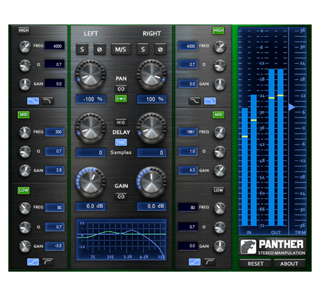 Boz Panther Stereo Manipulator Stereo Imaging Plugin