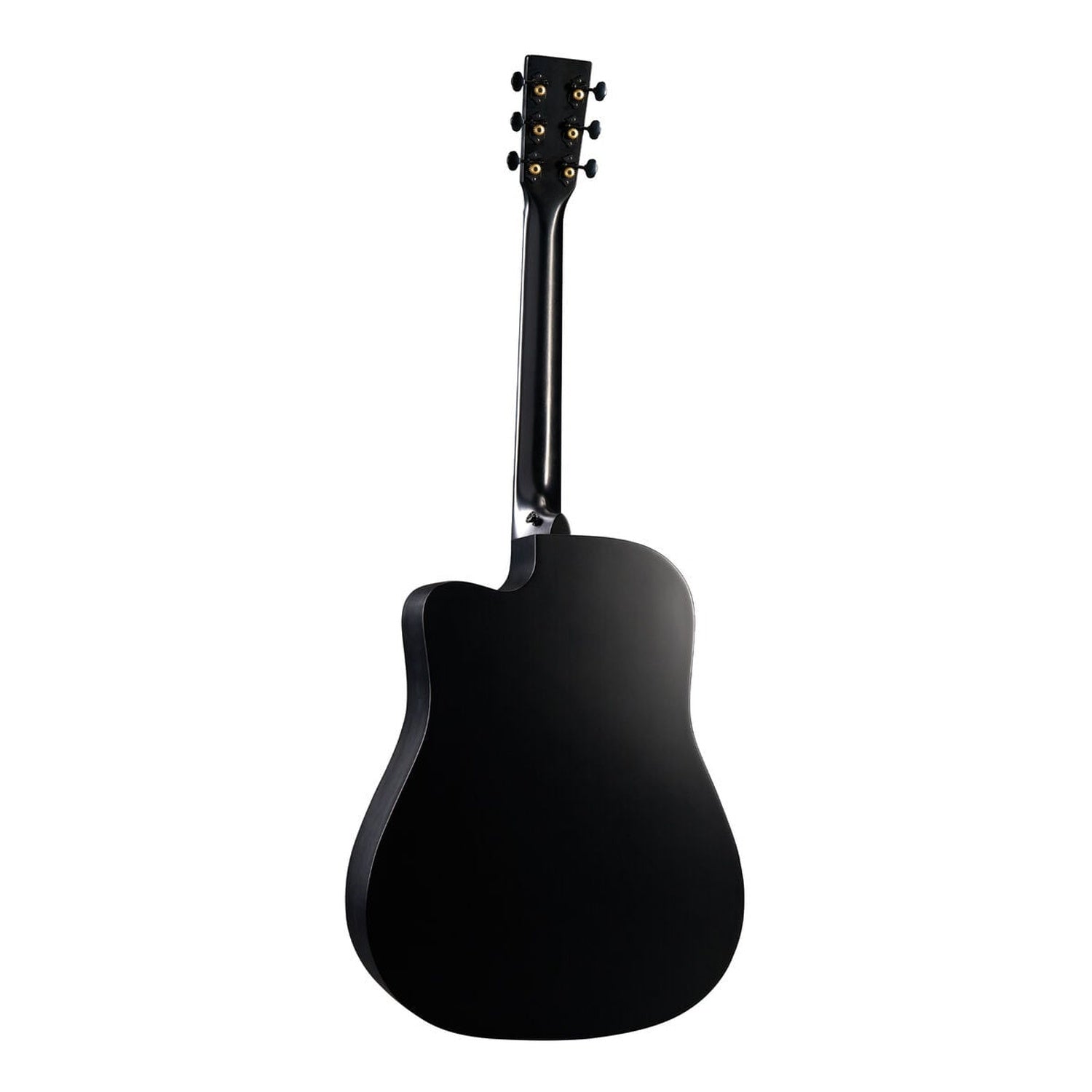 CF Martin DC-10E Modern Black Dreadnought Cutaway 6 String Electro Acoustic Guitar