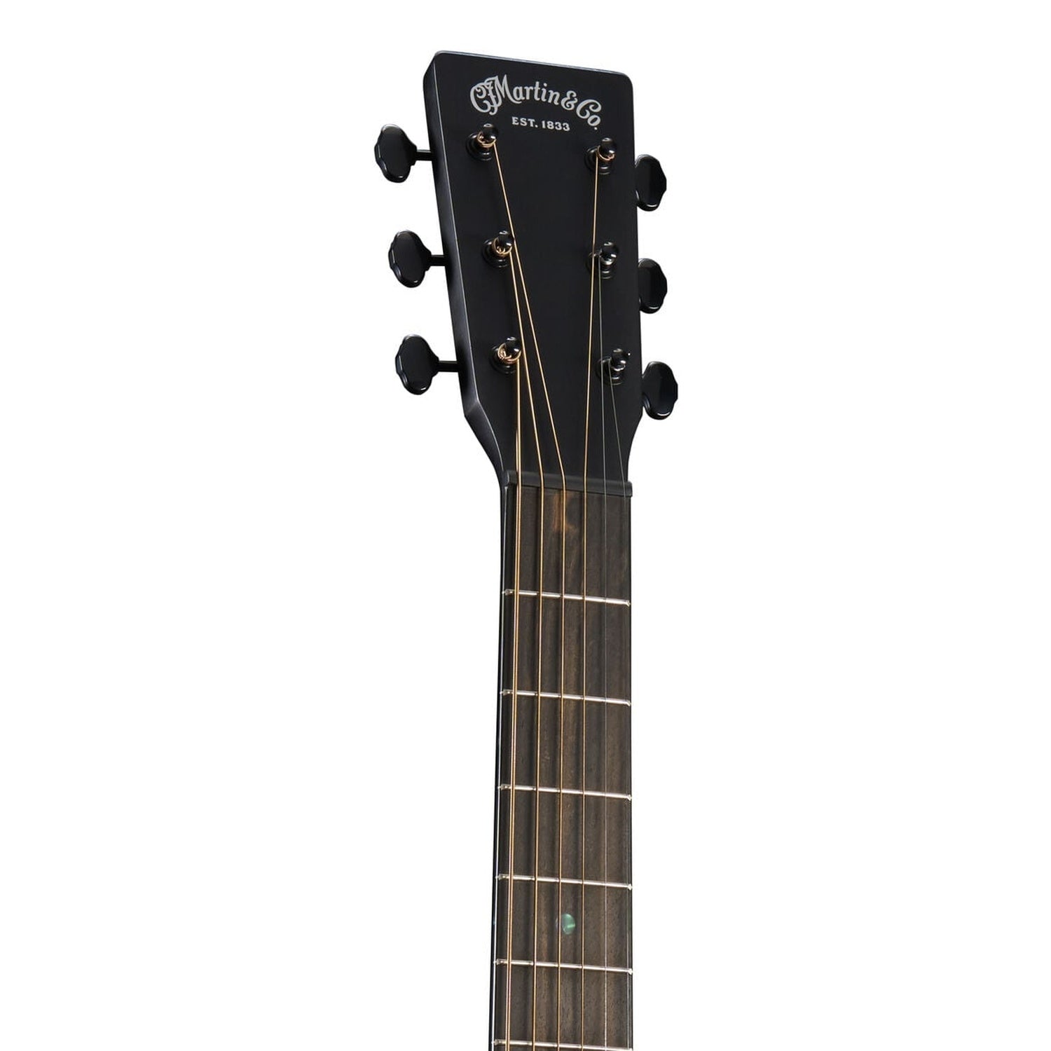 CF Martin DC-10E Modern Black Dreadnought Cutaway 6 String Electro Acoustic Guitar