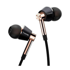 1More In-Ear Wired Headphones Gold 1More Triple Driver In-Ear Headphone with Mic