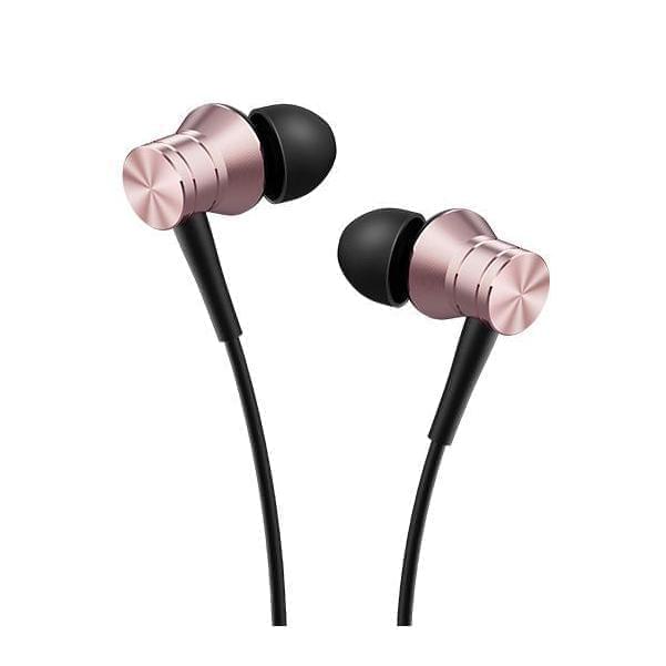 1more in-ear wired headphones rose gold 1more piston fit in-ear headphones with mic    #color_rose-gold
