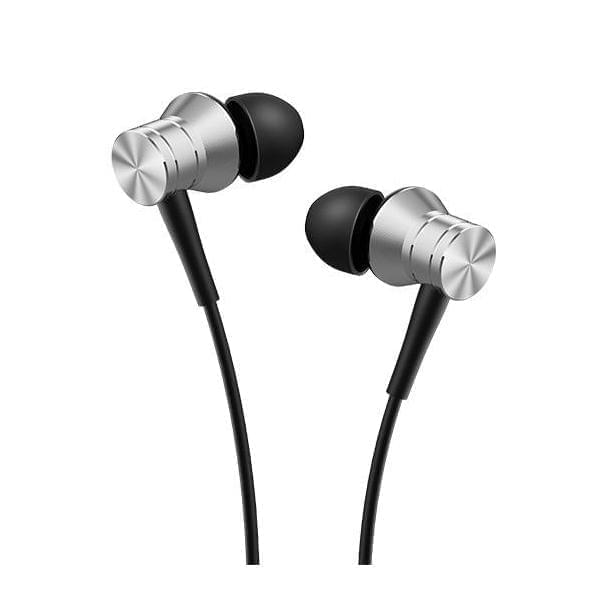 1more in-ear wired headphones silver 1more piston fit in-ear headphones with mic    #color_silver