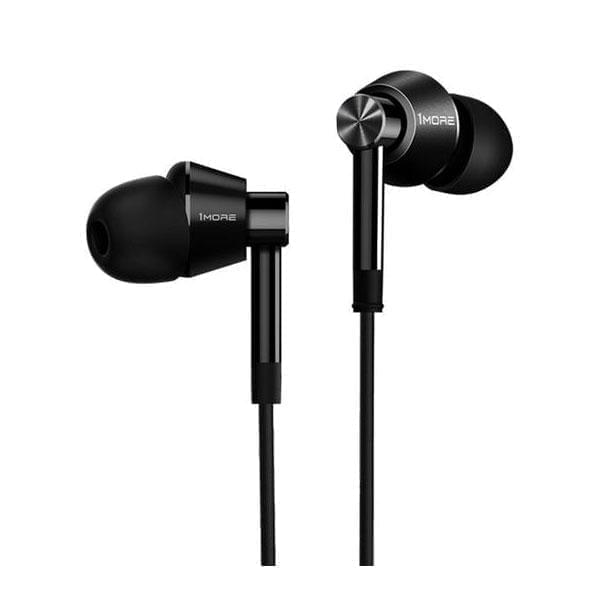 1more test 1more dual drivers earphone with microphone - jet black
