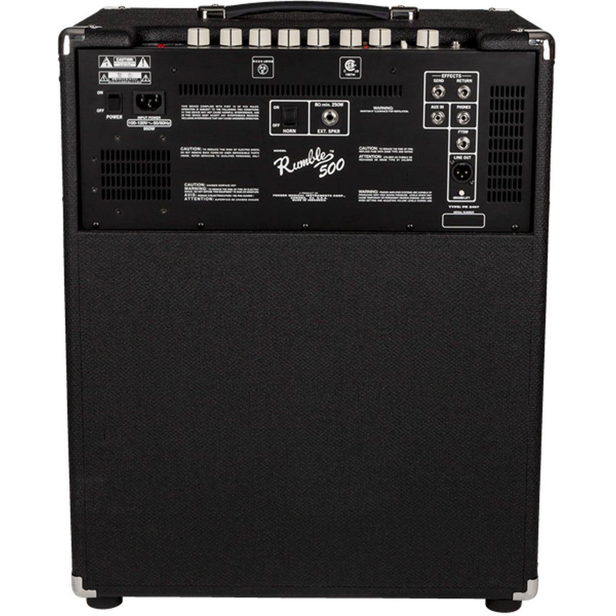 Fender Rumble 500 V3 500W Combo Bass Amplifier