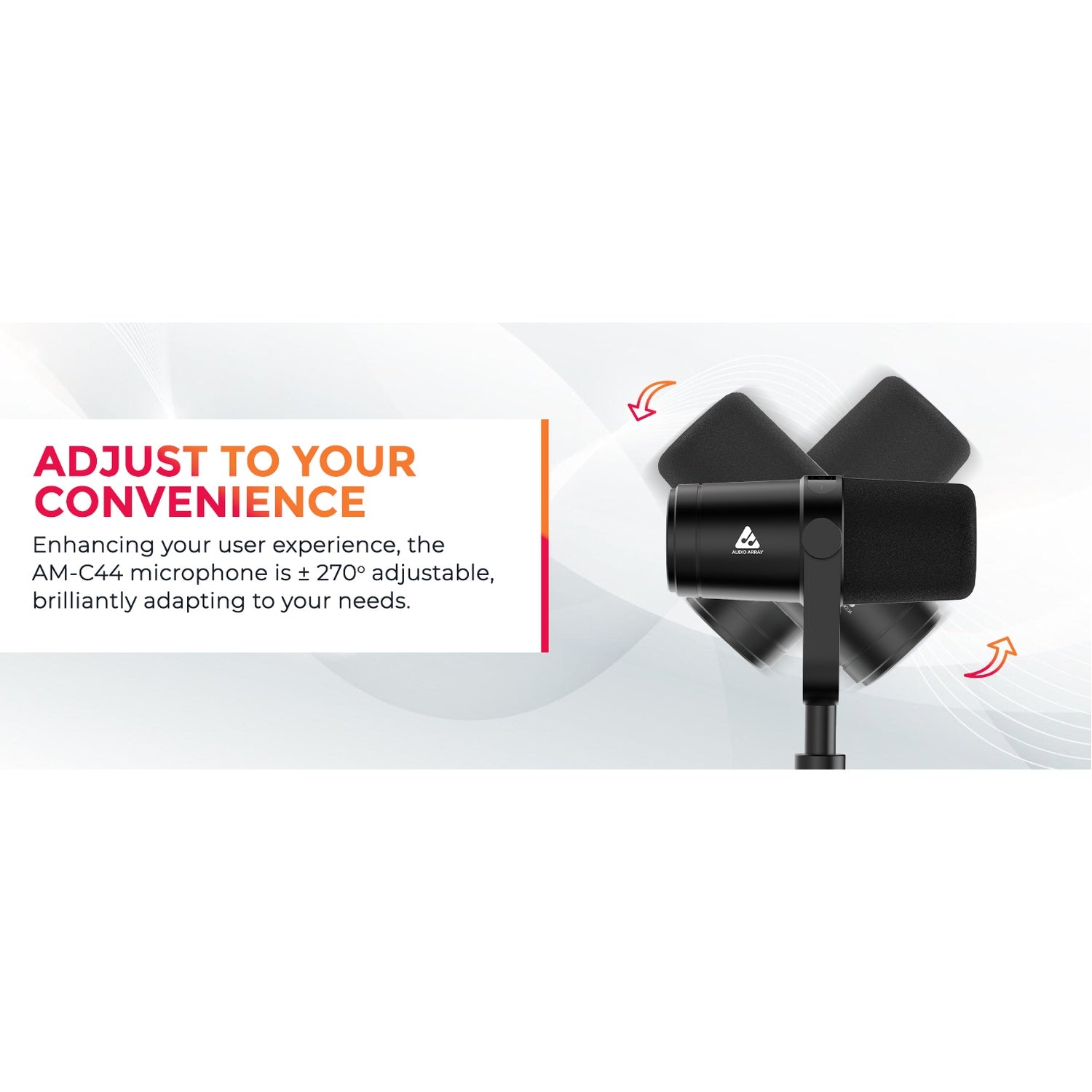 Audio Array AM-C44 Dynamic USB/XLR Microphone