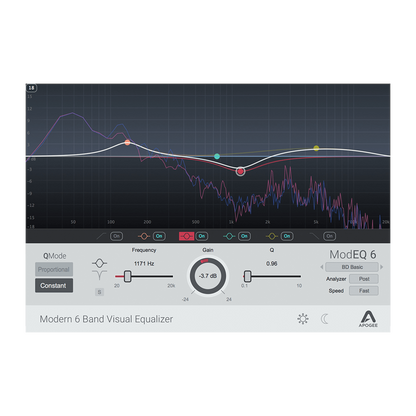 Apogee ModEQ6: Modern Parametric EQ