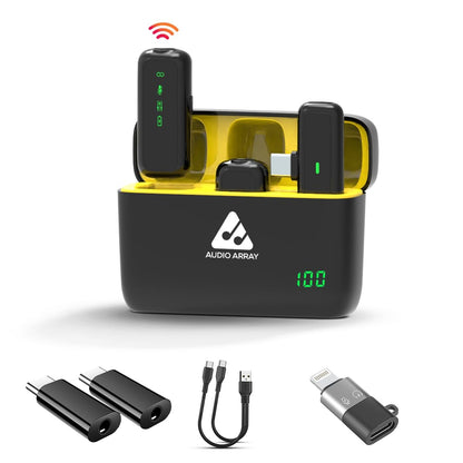 Audio Array AM-W17 Dual Wireless Lapel Lavalier Microphones