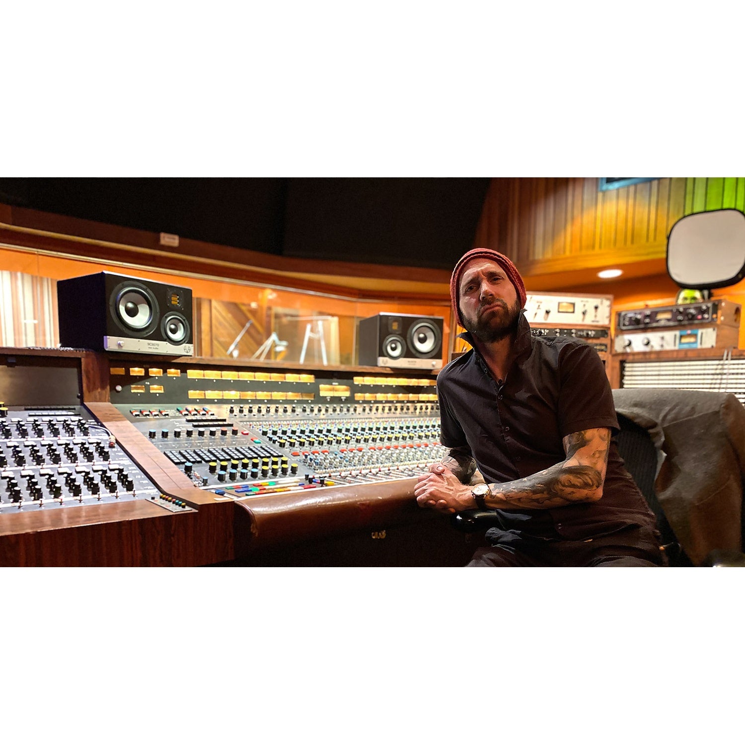 EVE Audio SC3070 3-Way 6.5-inch Active Midfield Studio Monitor Speaker