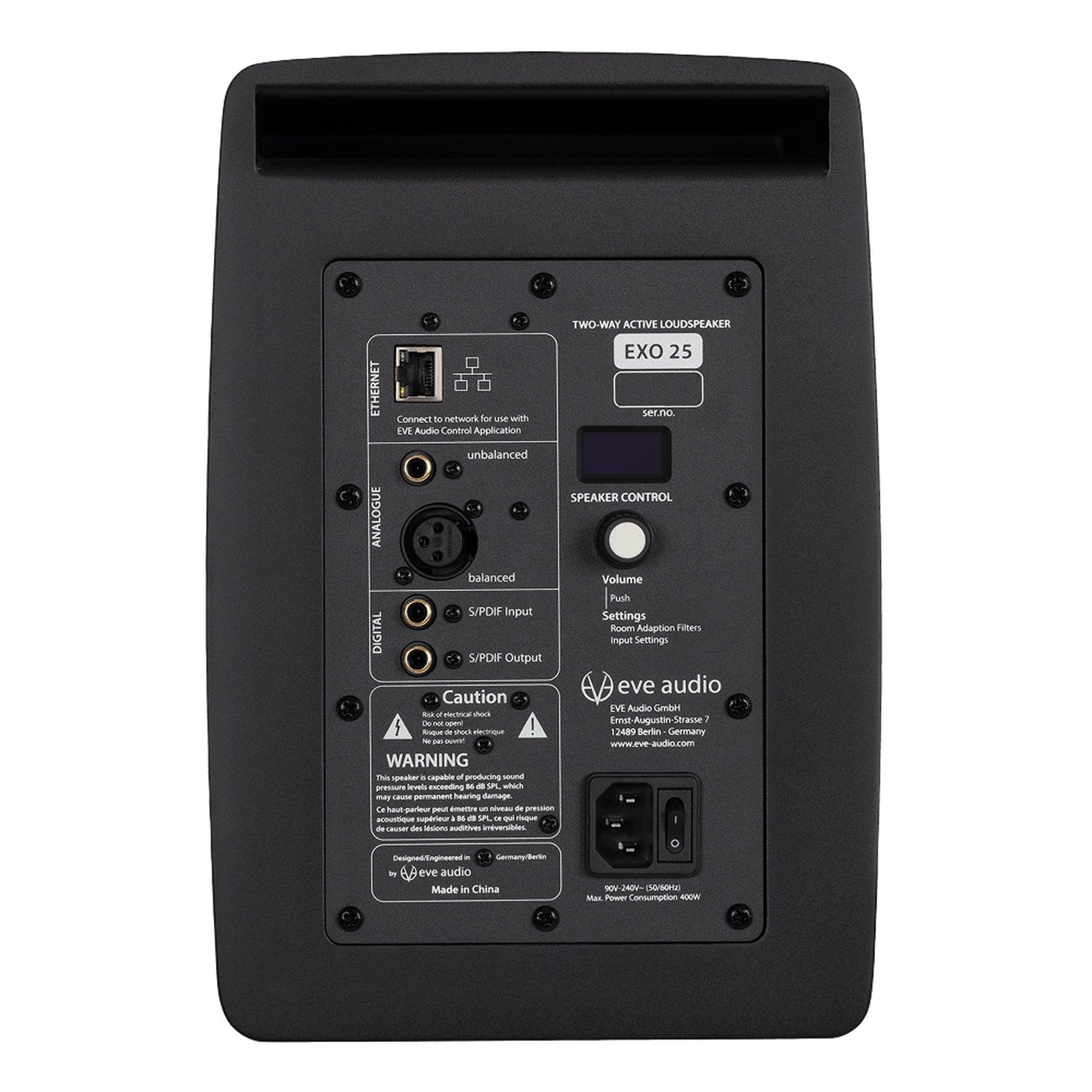 EVE Audio EXO 25 2-Way 5" Active Nearfield Studio Monitor