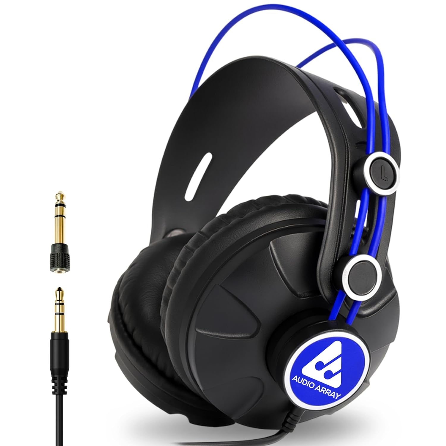 Audio Array AH-60 BL Closed-Back Studio Headphones