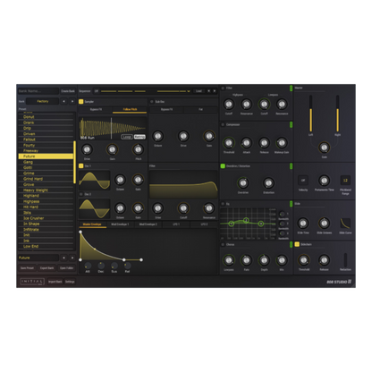 Initial Audio 808 Studio II: 808 Bass Synthesizer
