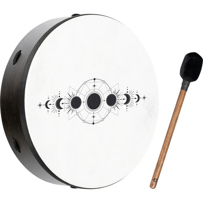 Sonic Energy RD14DWB-SH 14-inch True Feel Synthetic Head Ritual Drum