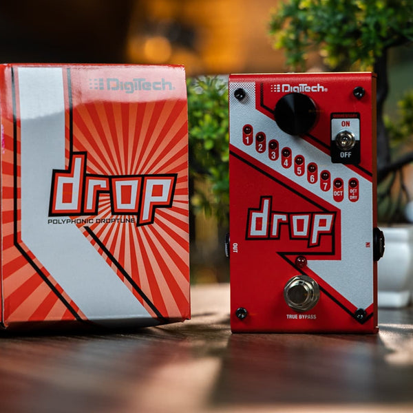 digitech drop pedal bass Digitech DROP V 01 Polyphonic Drop Tune Pedal – BAJAAO.COM