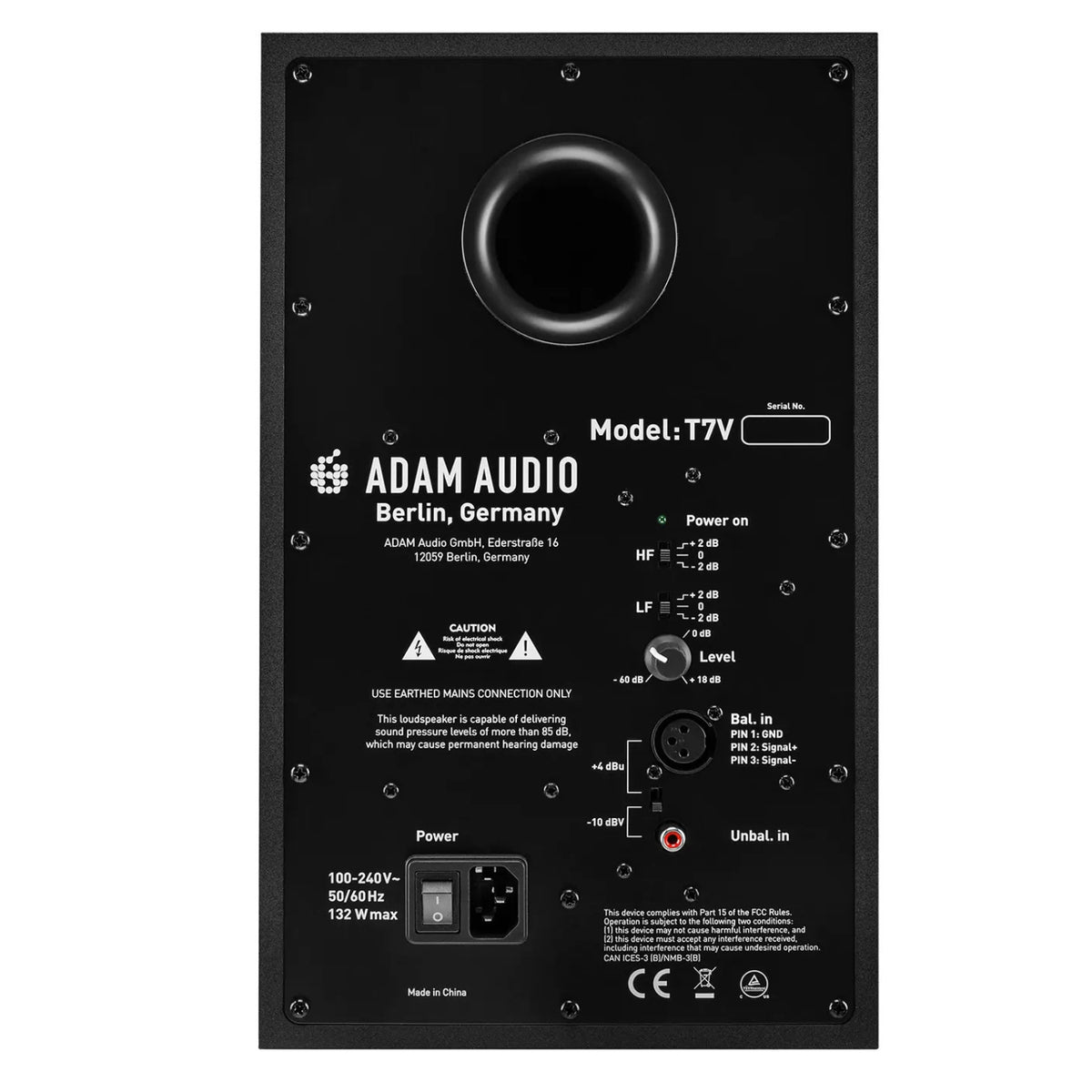ADAM Audio T7V Active Studio Monitor - Single