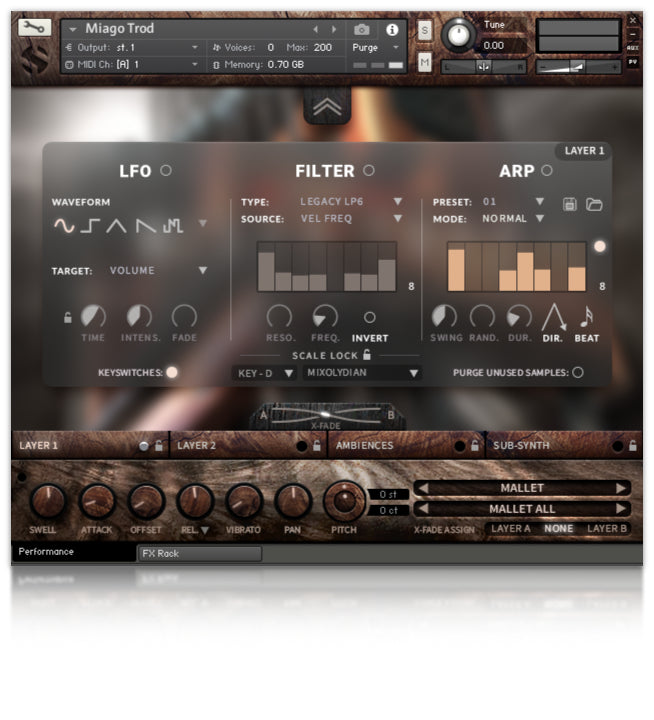 Soundiron Hopkin Instrumentarium: Miago Trod