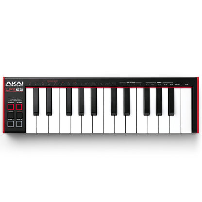 Akai Professional LPK25 MK2 Laptop Performance MIDI Keyboard With MPC Beats Software Pack