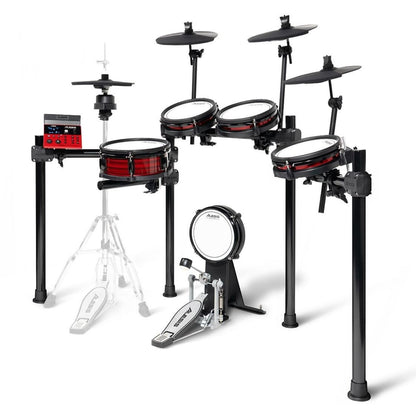 Alesis Nitro Ultimate 9-Piece Professional Electronic Drum Kit with Movable Hi-Hat and Bluetooth