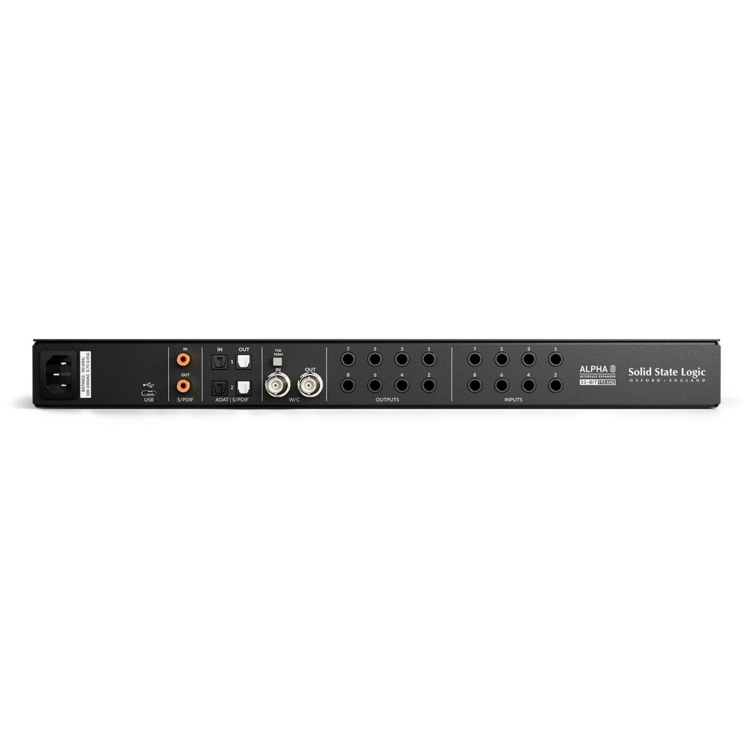 Solid State Logic Alpha 8 USB 8-in/8-out Audio Interface