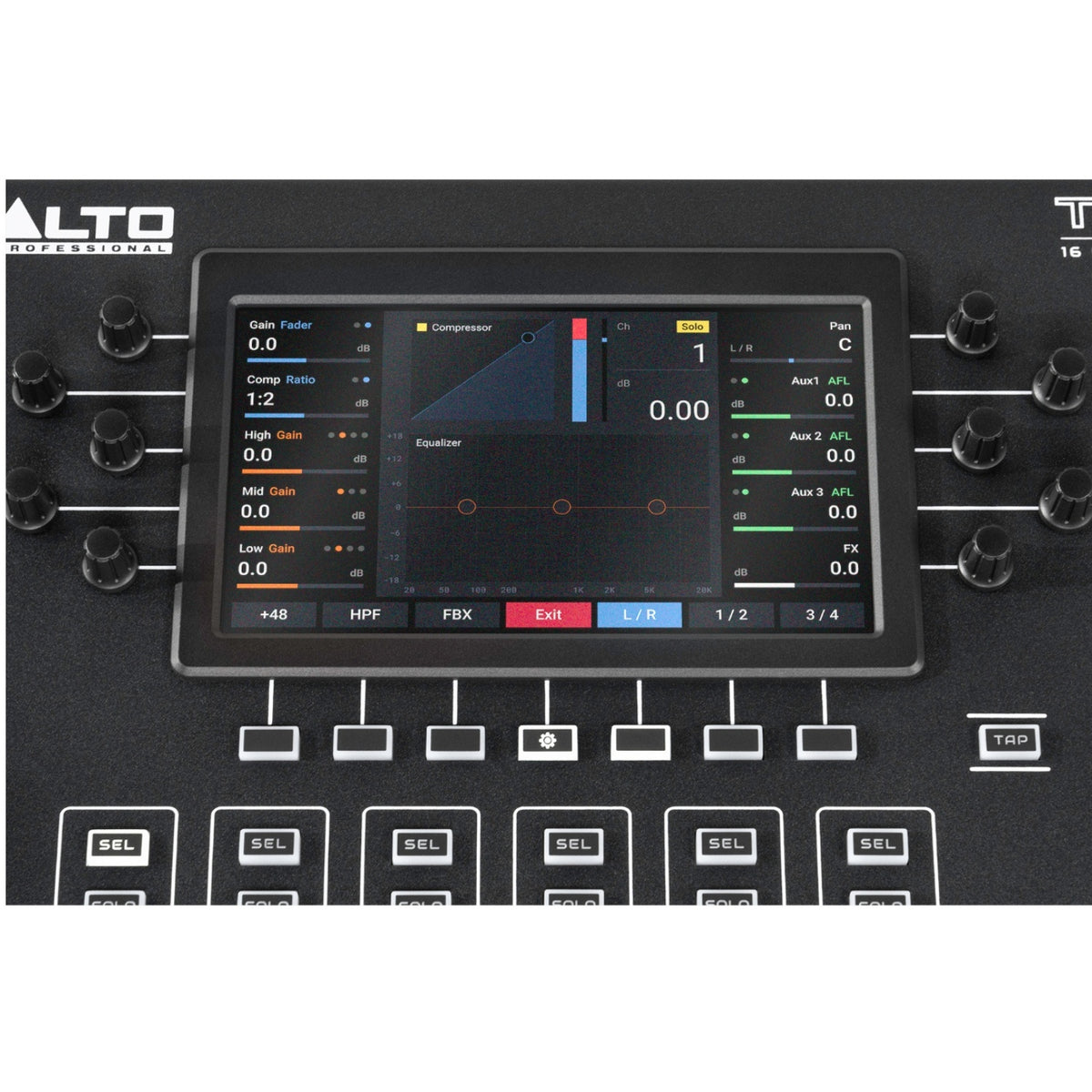 Alto TMD16 16-Channel Compact Digital Mixer with Bluetooth and USB