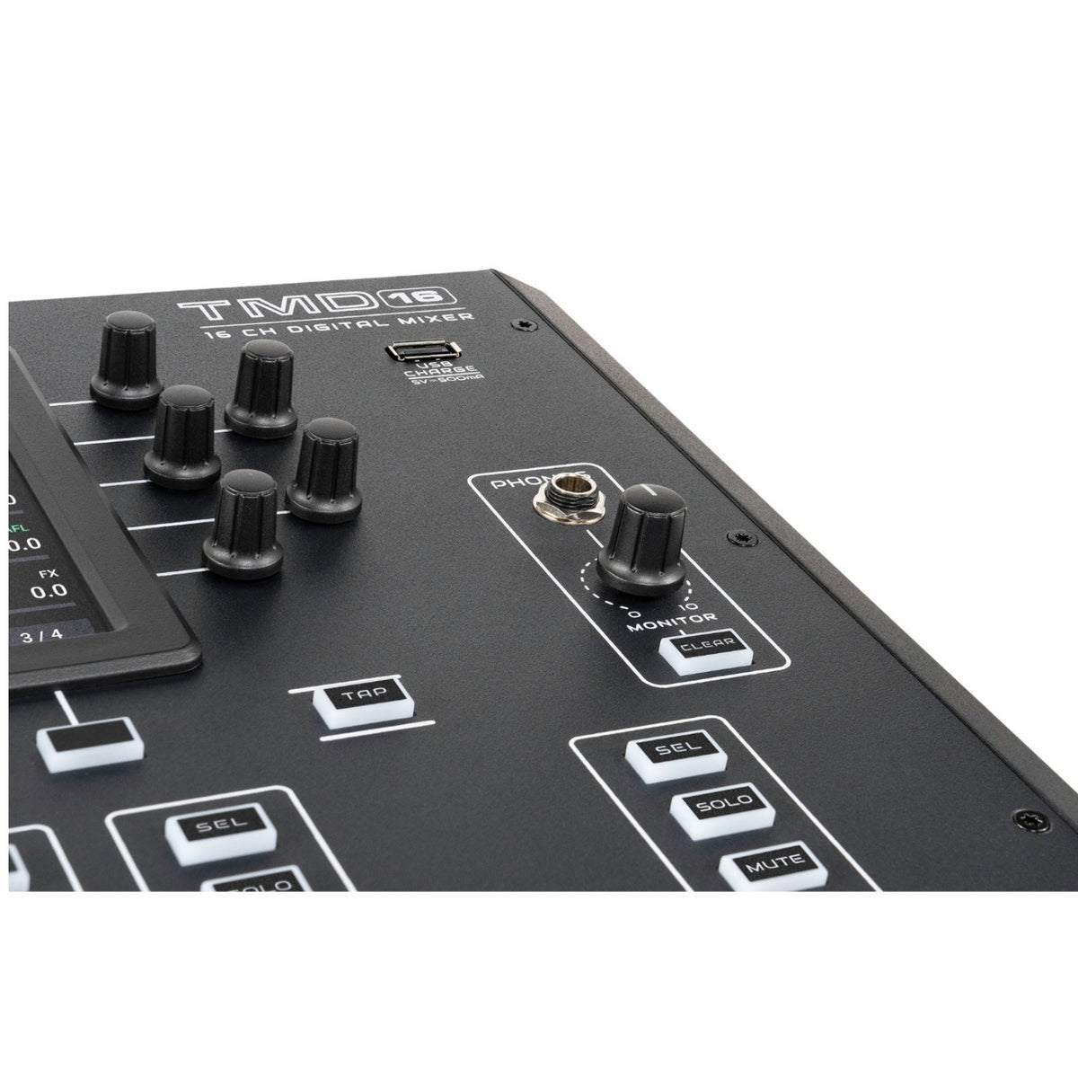 Alto TMD16 16-Channel Compact Digital Mixer with Bluetooth and USB