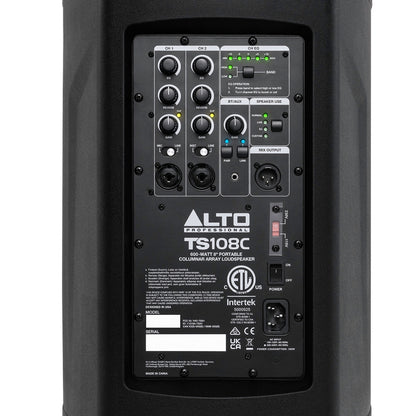 Alto TS108C 600W Portable Column Array PA Speaker with DSP and Bluetooth