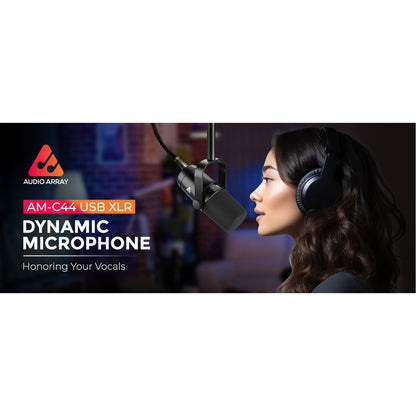 Audio Array AM-C44 Dynamic USB/XLR Microphone