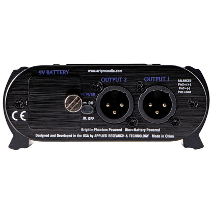 ART Pro DualXDirect 2-Channel Active Direct Box