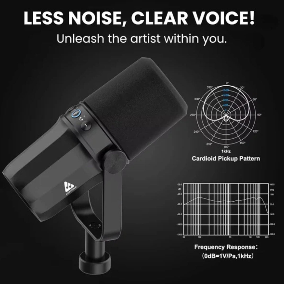 Audio Array AM-C11 USB/XLR Dynamic Microphone