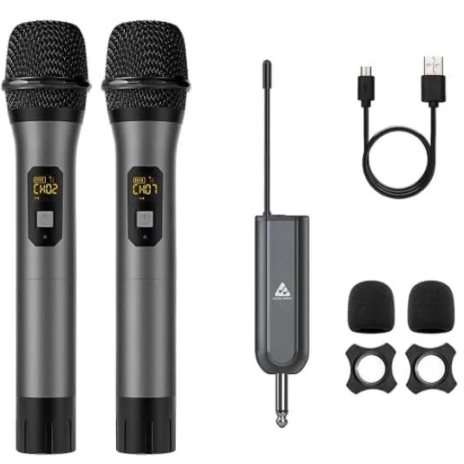 Audio Array AM-W12 Dual Dynamic UHF Handheld Wireless Microphone