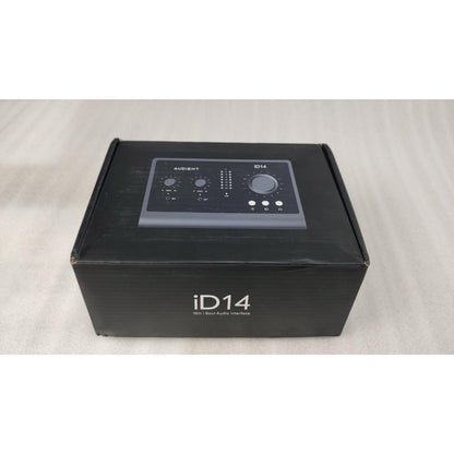 Audient ID14 MKII 10 In- 6 Out High Performance Audio Interface with Software Bundle - Open Box