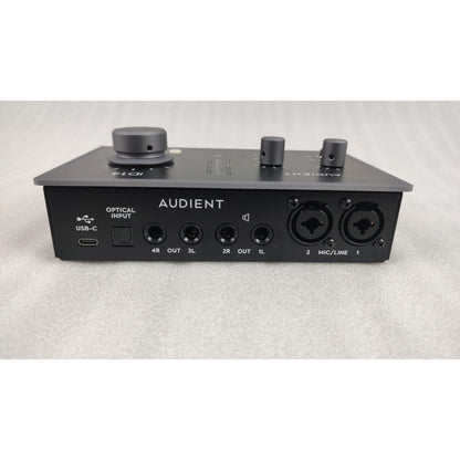 Audient ID14 MKII 10 In- 6 Out High Performance Audio Interface with Software Bundle - Open Box