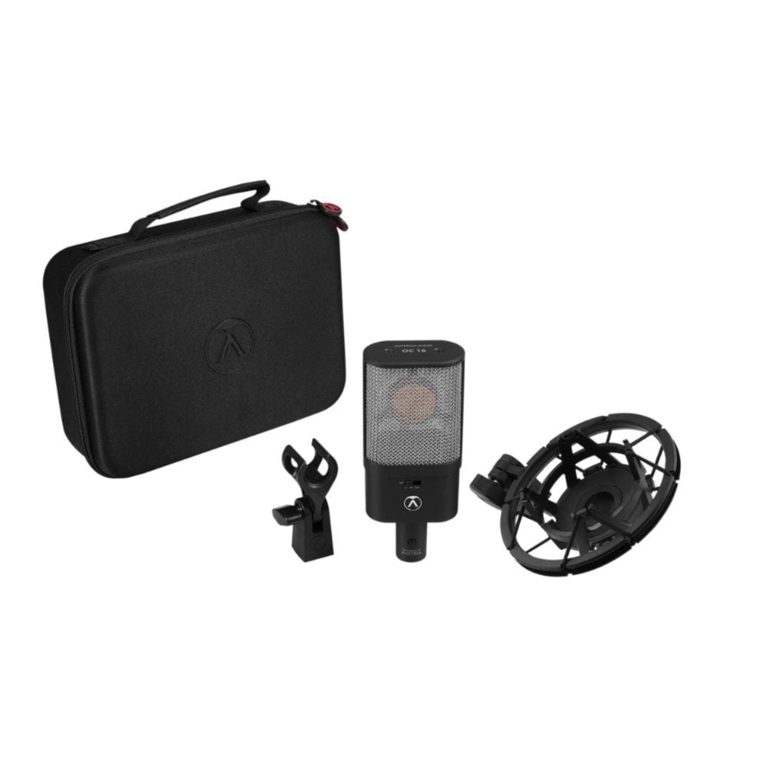 austrian microphones austrian audio oc16 cardioid pattern precision microphone studio set