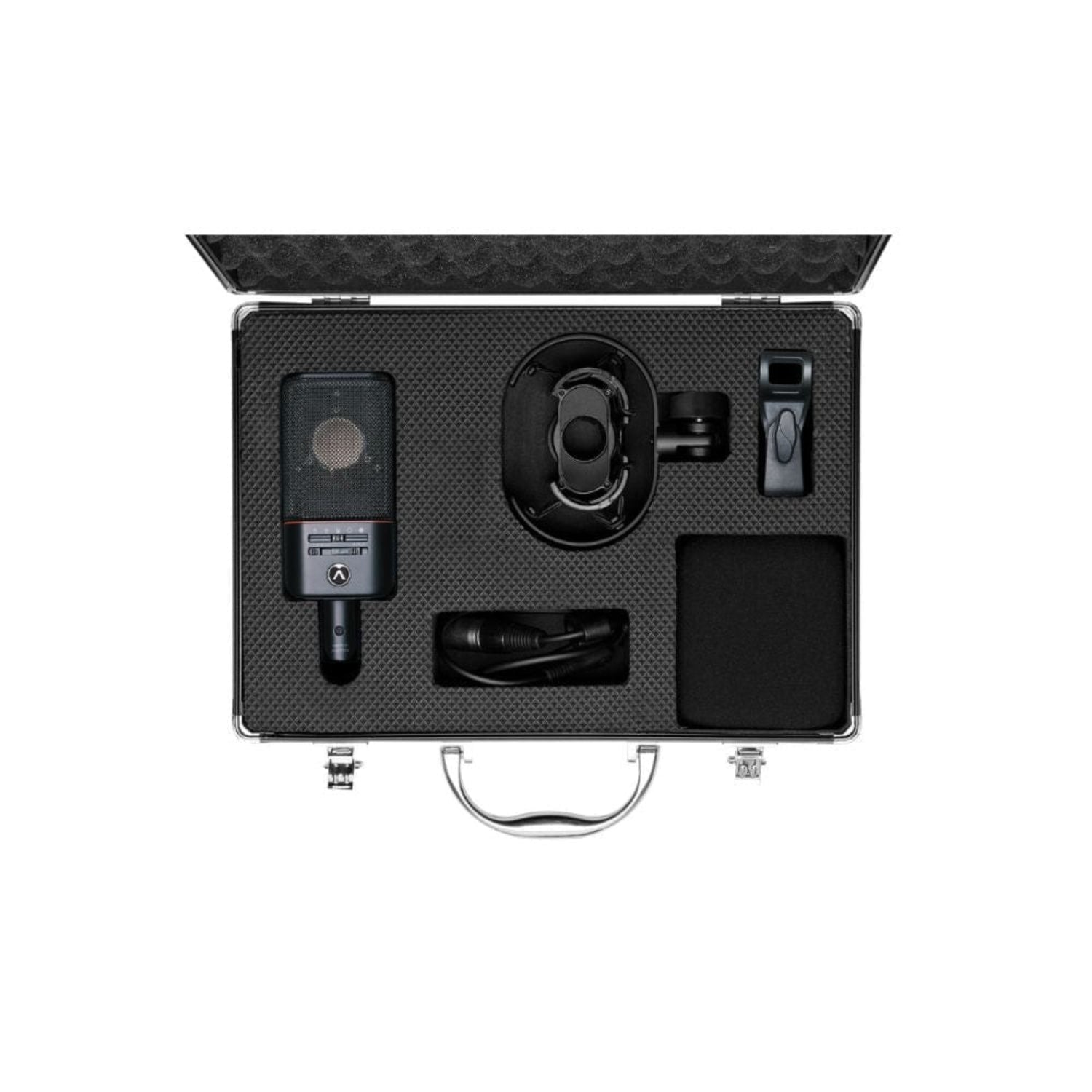 Austrian Condenser Microphones Black Austrian Audio OC818 Studio Set Large Diaphragm Condenser Mic with Multiple Polar Patterns