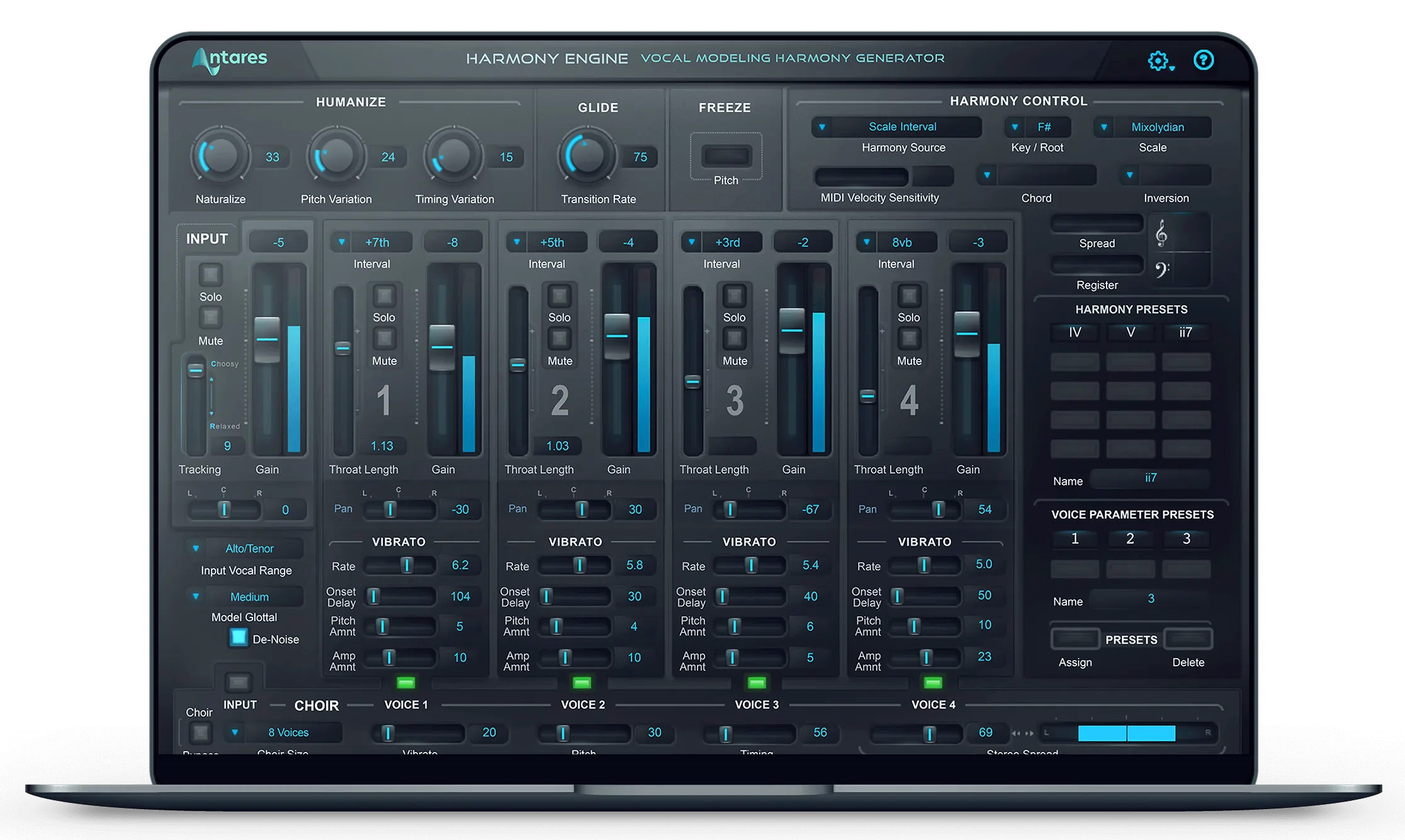 Antares Harmony Engine Harmony Generator