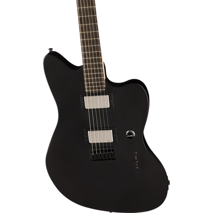 Fender Jim Root Jazzmaster Electric Guitar, Ebony Fingerboard, Flat Black