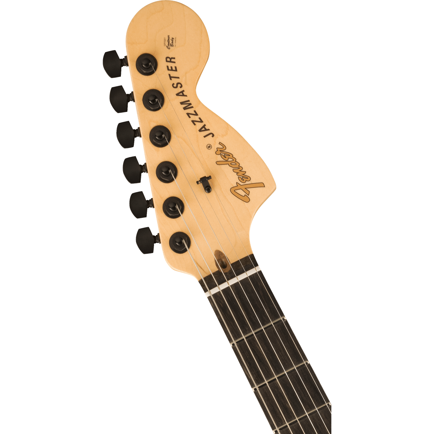 Fender Jim Root Jazzmaster Electric Guitar, Ebony Fingerboard, Flat Black
