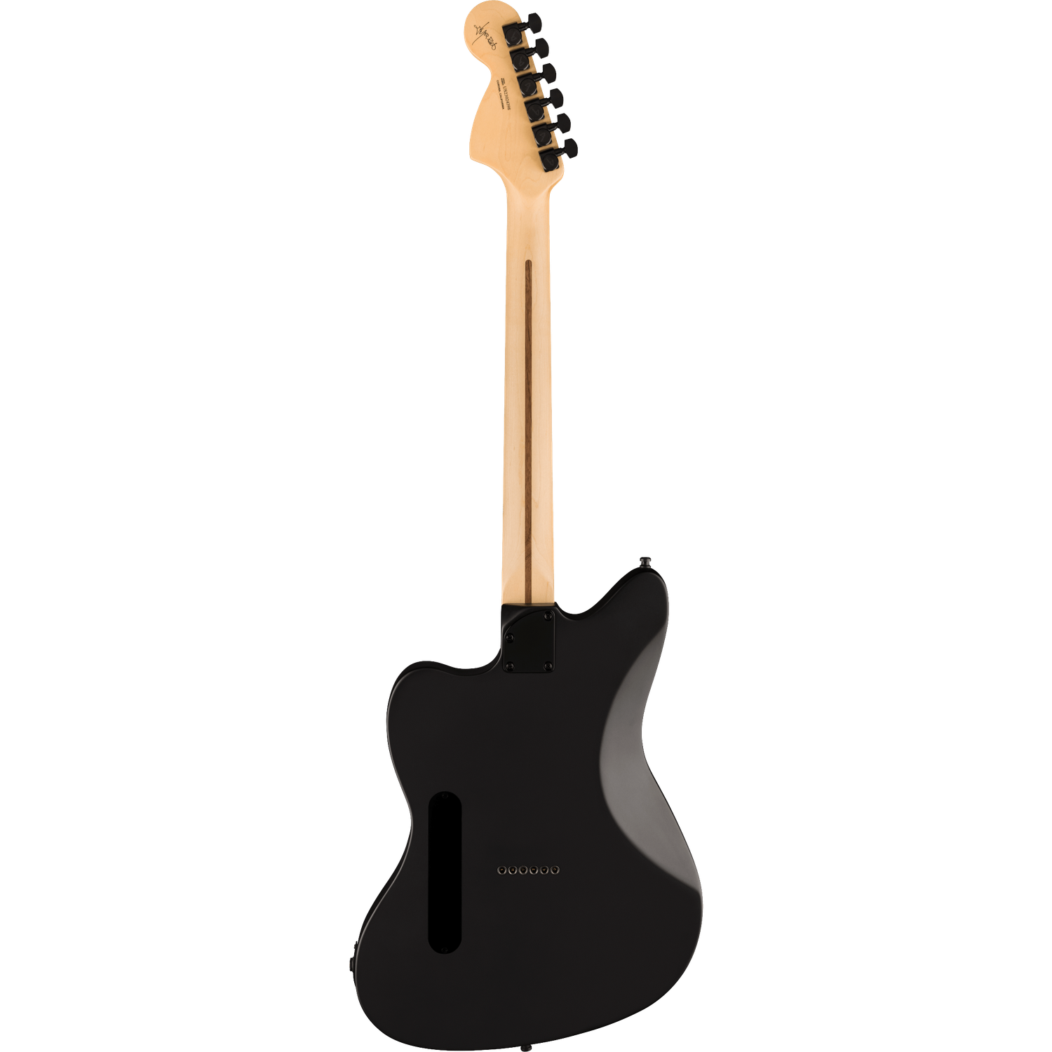 Fender Jim Root Jazzmaster Electric Guitar, Ebony Fingerboard, Flat Black