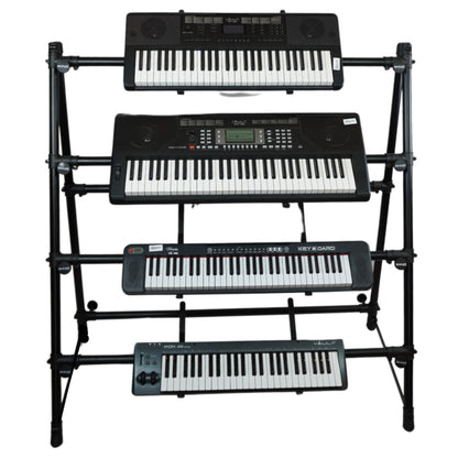 Bajaao 4-Tier A-Frame Keyboard Stand