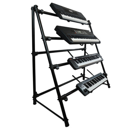 Bajaao 4-Tier A-Frame Keyboard Stand