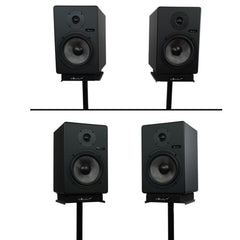 BAJAAO MS-100 Studio Monitor Stand Pair - Sturdy, Adjustable, and Reliable
