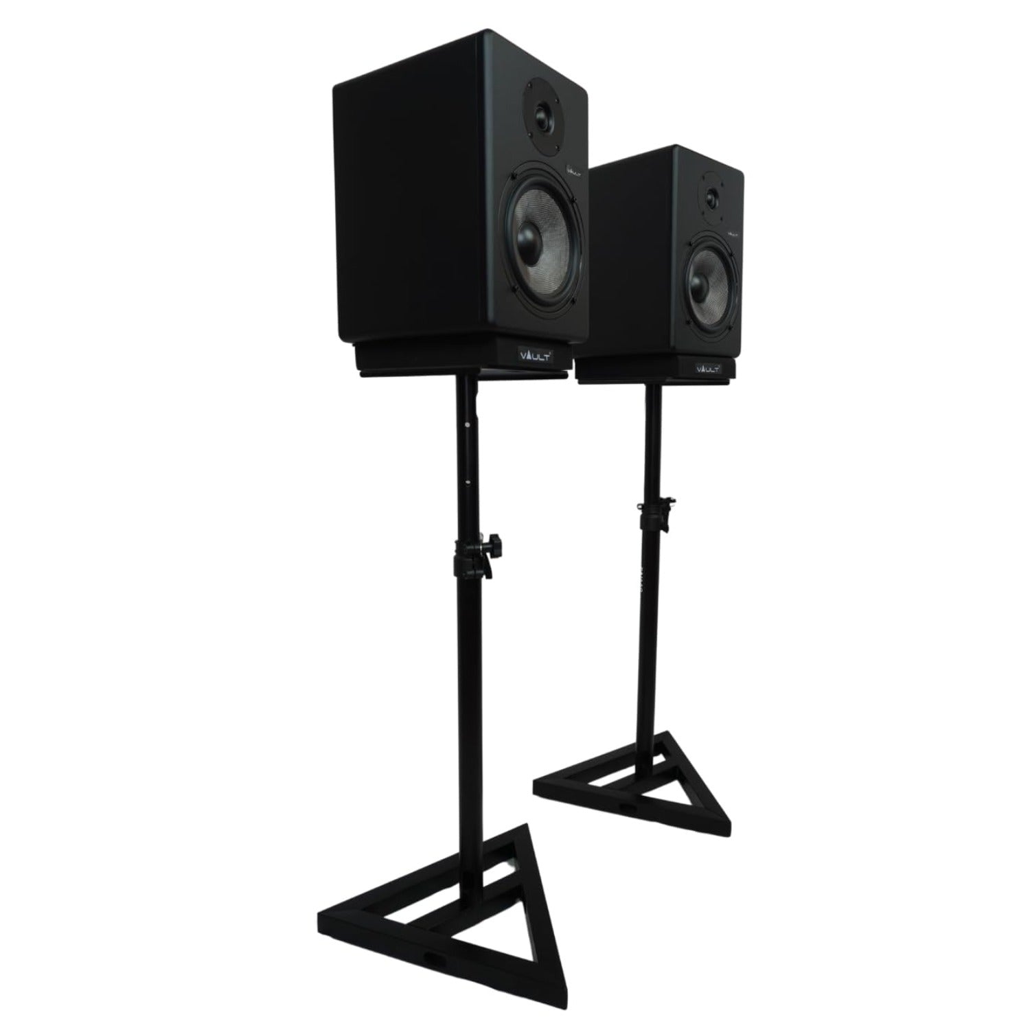 BAJAAO MS-100 Studio Monitor Stand Pair - Sturdy, Adjustable, and Reliable - Open Box
