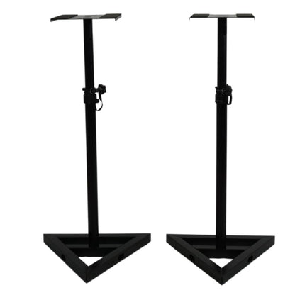 BAJAAO MS-100 Studio Monitor Stand Pair - Sturdy, Adjustable, and Reliable - Open Box