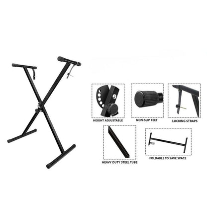 Bajaao Single X Adjustable Keyboard Stand