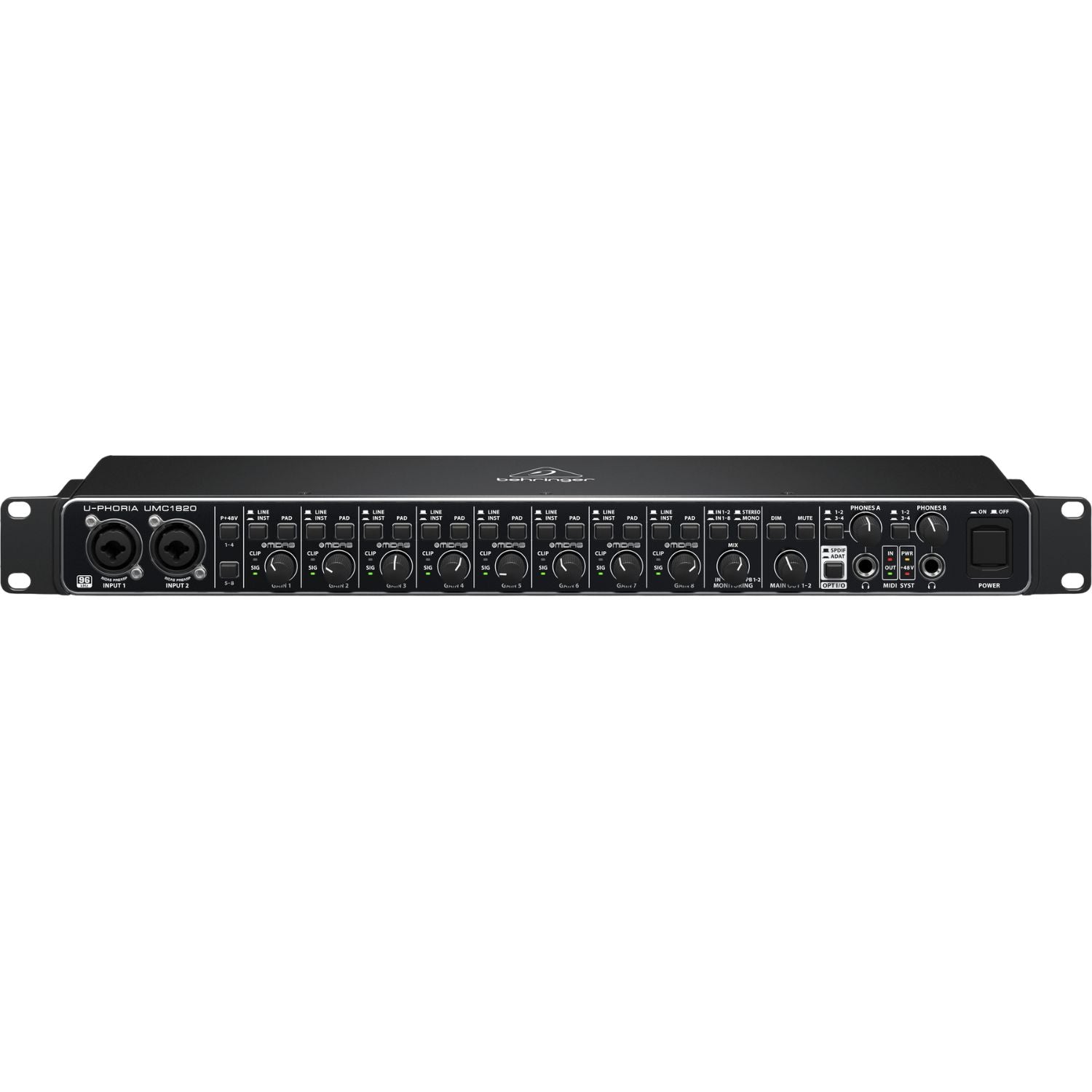 Behringer UMC1820 Audio Interfaces